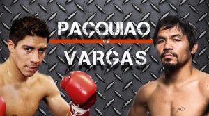 Pacquiao-Vargas match on November 6, 2016