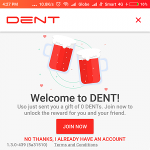 Welcome to DENT app